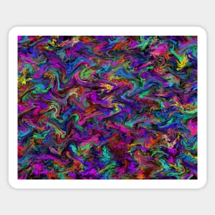 Abstract swirl Sticker